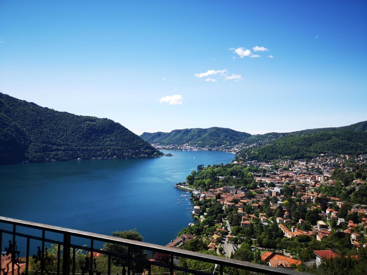 Como Lake Panorama Apartment Sveva Черноббио Экстерьер фото