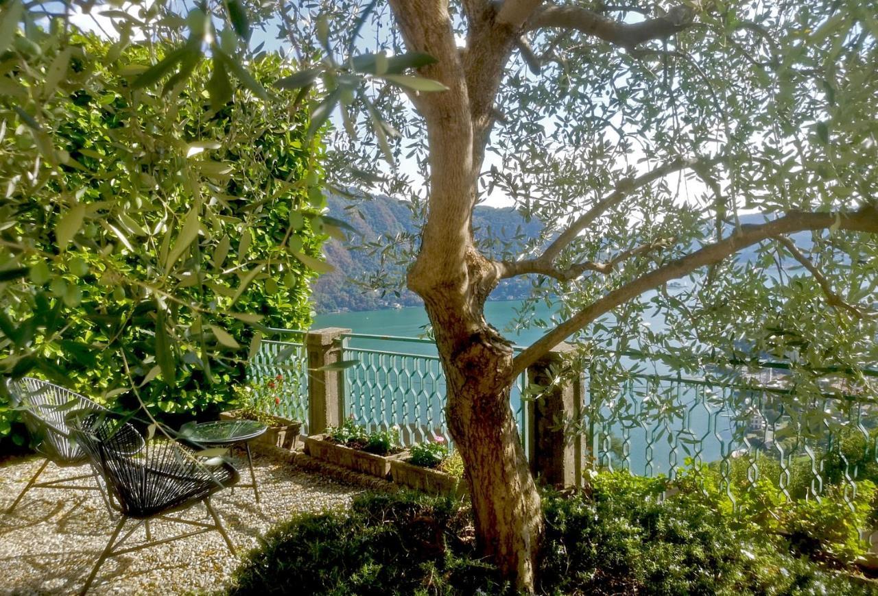 Como Lake Panorama Apartment Sveva Черноббио Экстерьер фото