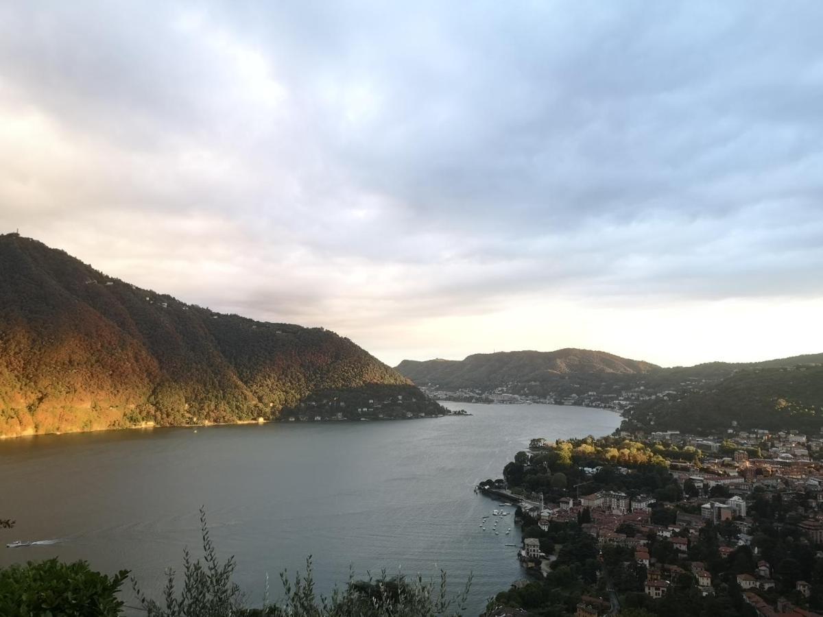 Como Lake Panorama Apartment Sveva Черноббио Экстерьер фото